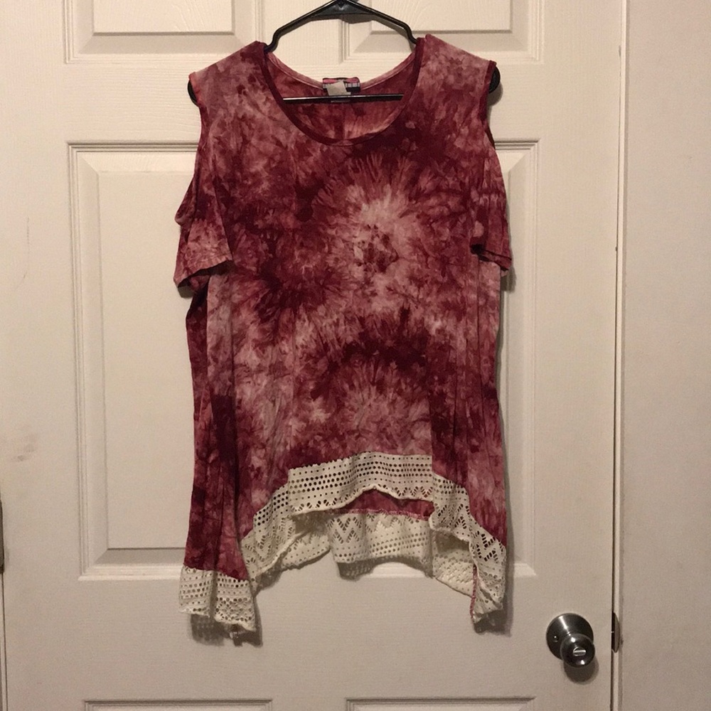 cold shoulder shirt